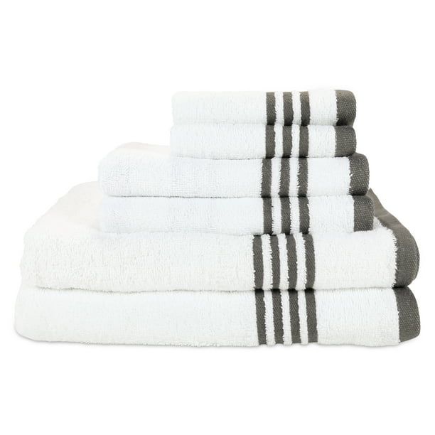 Luxury 3 Piece Towels Set Ringspun Cotton Face,Hand /& Bath Towel City